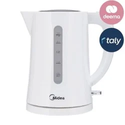 Midea Electric Kettle 1850-2200 Watts 1.7 Liters - White